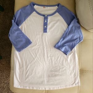 Men or women's baseball shirt